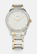 Guess DEX - Watch - silver-coloured sunray/silver-coloured
