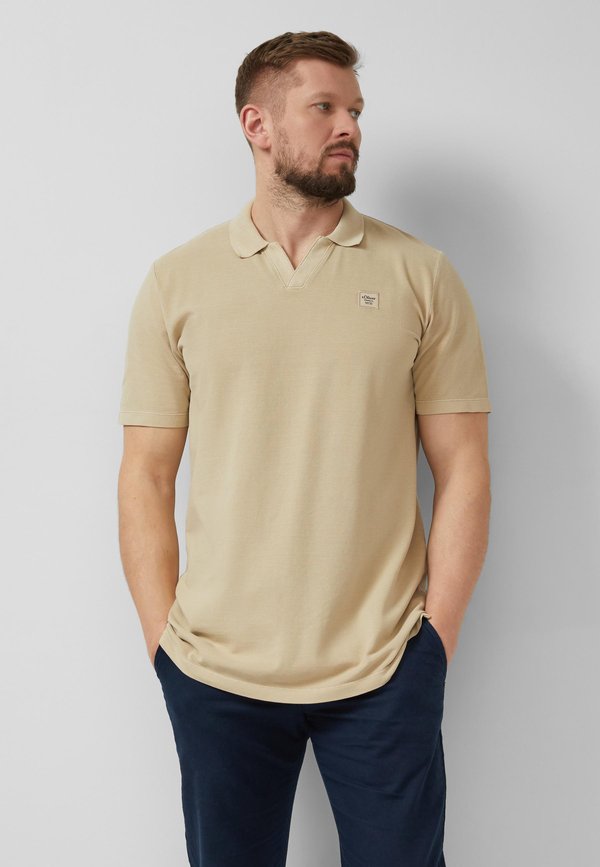 s.Oliver POLO-SHIRT - Polo shirt - beige
