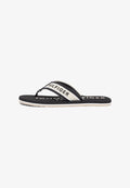 Tommy Hilfiger WEBBING STRAP LOGO FLIP-FLOPS - T-bar sandals - black