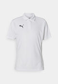 Puma TEAMGOAL - Polo shirt - white/black/feather gray