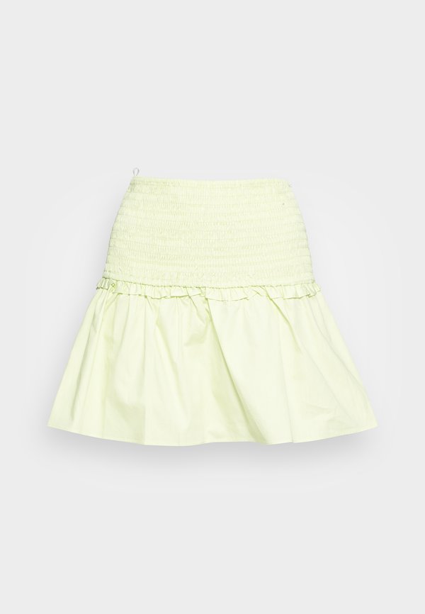 Glamorous SMOCKED MINI SKIRT WITH PEPLUM