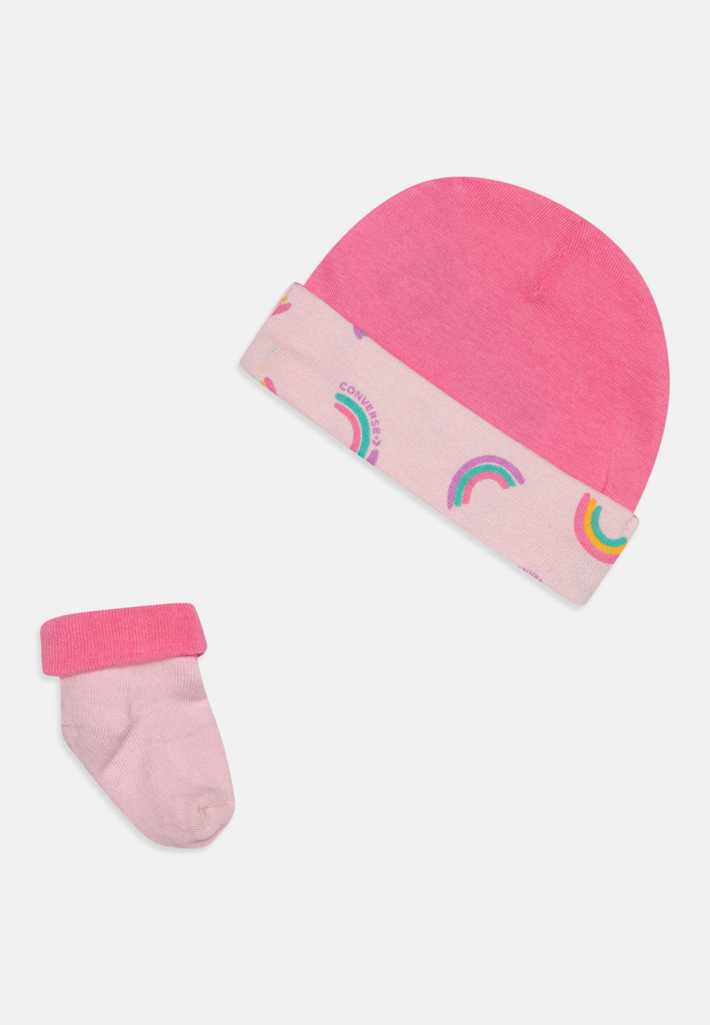 Converse RAINBOWS HAT BOOTIE SET