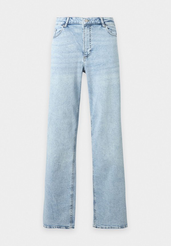 Vero Moda Curve VMCMARI TESSA MIX CUR - Wide Leg - light blue denim