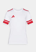 adidas Performance SQUADRA25 SHORT SLEEVE - Sports T-shirt - white/team power red
