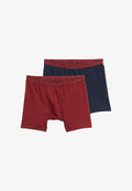 TOM TAILOR 2-PACK - Trunks - rot dunkel/multicolor