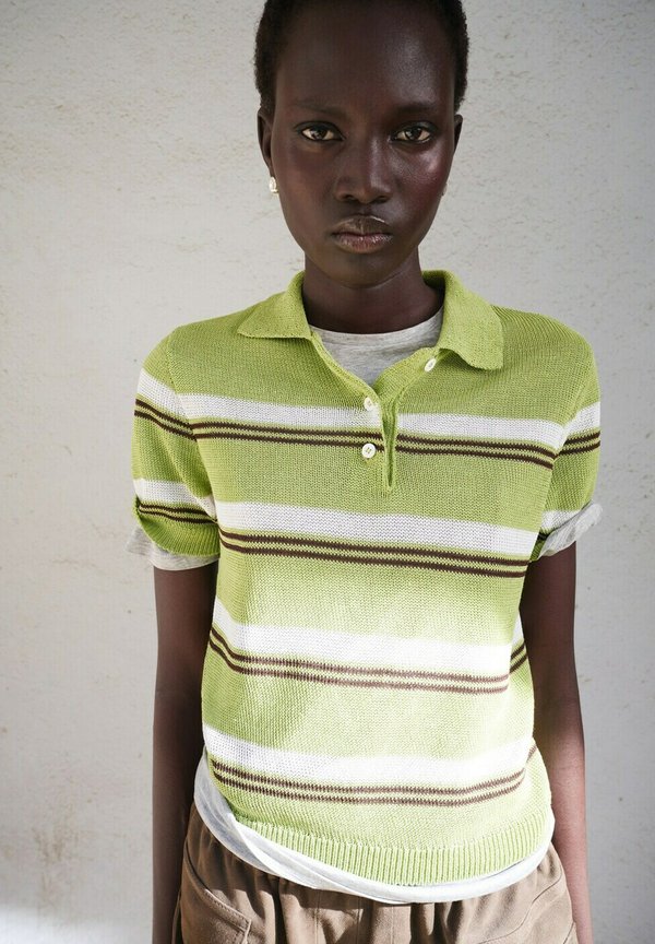 Mango Polo shirt - green
