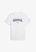 Puma PORTUGAL FPF FTBLCULTURE TEE - National team wear - white-green lagoon