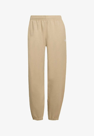 adidas Originals ESS FL JOGGER - Tracksuit bottoms - khaki three