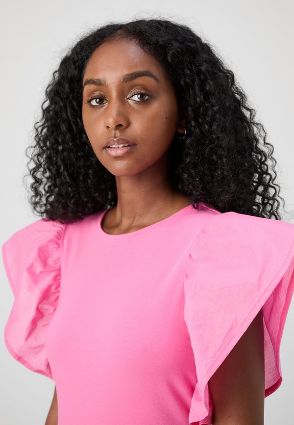 Vero Moda Petite VMOLGA FLARED SLEEVE SHORT DRESS