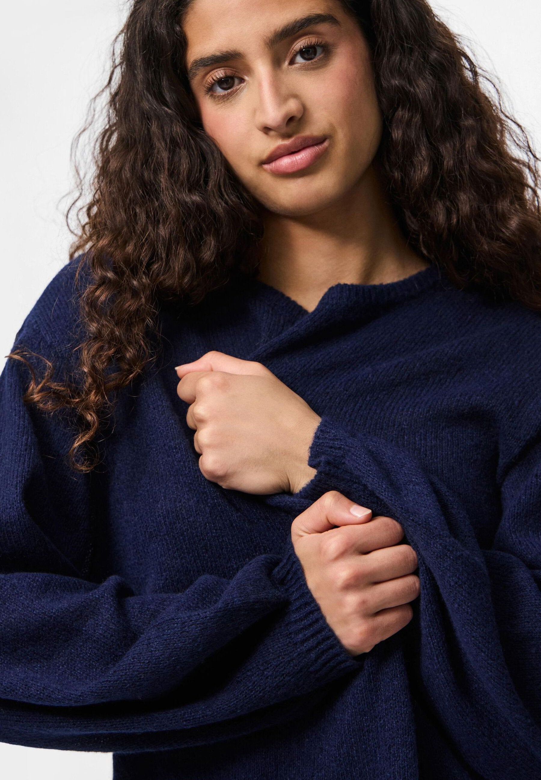 Pieces PCIDA LS O-NECK KNIT NOOS BC