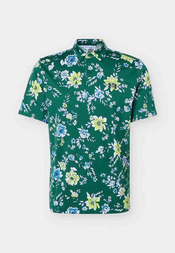Under Armour MATCHPLAY - Polo shirt - campus ivy/blue fog/academy