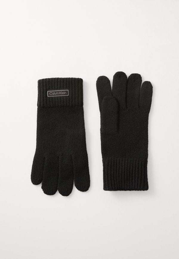 Calvin Klein PATCH BLEND - Gloves - black