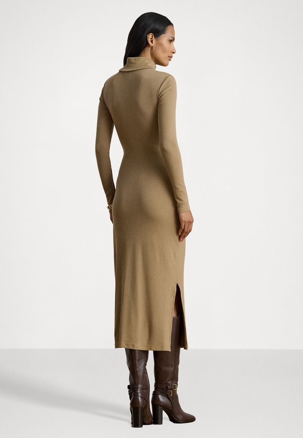 Lauren Ralph Lauren TIE-FRONT TURTLENECK DRESS