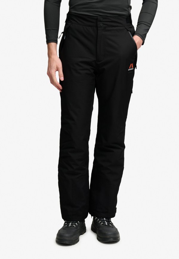Superdry & Co SUPERDRY SLIM SKI PANTS.. - Trousers - black