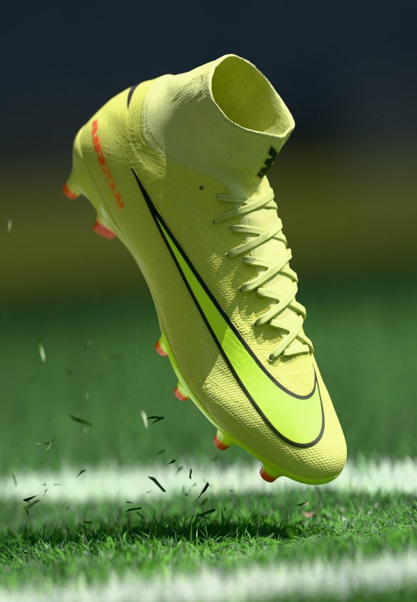 Nike Performance ZM 10 PRO AG PRO - Football boots artificial grass - limelight/volt/hyper crimson