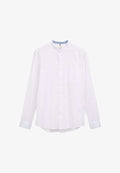 TOM TAILOR OXFORD MIT BRUSTTASCHE - Shirt - white