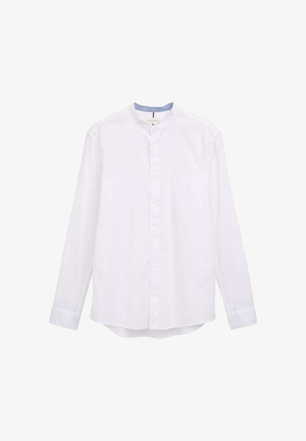 TOM TAILOR OXFORD MIT BRUSTTASCHE - Shirt - white