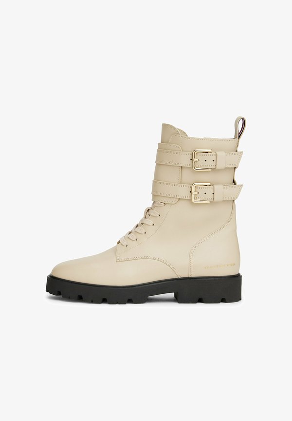 Tommy Hilfiger Cowboy/biker ankle boot - sandalwood