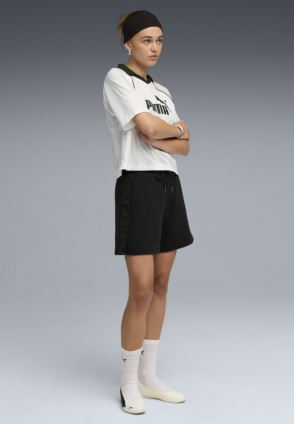 Puma HER HIGH-WAIST SHORTS