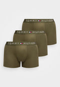 Tommy Hilfiger 3-PACK TH ORIGINAL LOGO RIBBED TRUNKS - Trunks - green