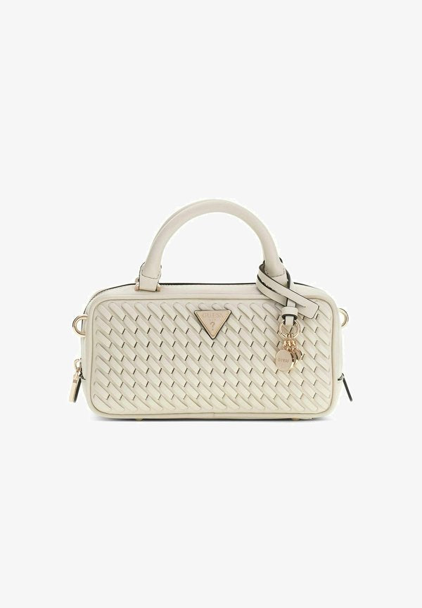 Guess KORA UMHÄNGETASCHE - Handbag - cream white