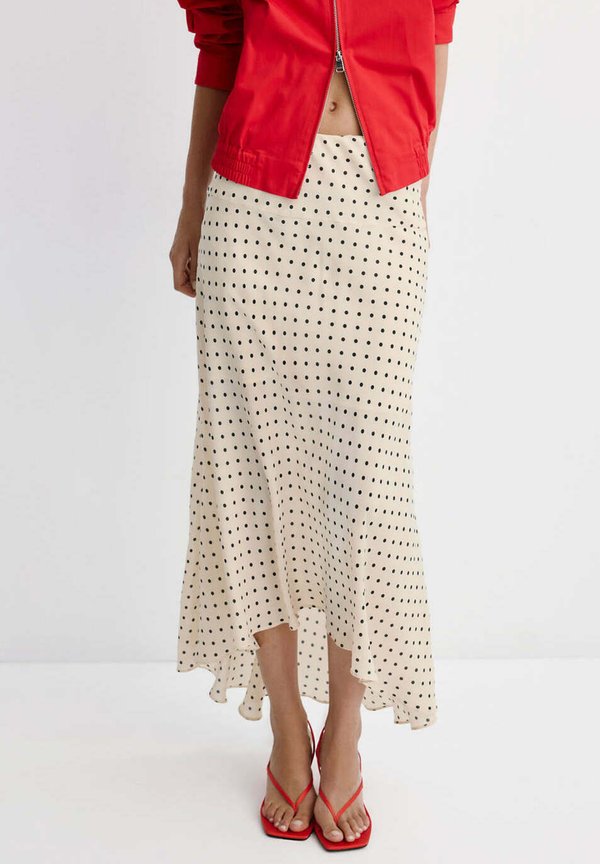 Mango ADULT - Maxi skirt - beige