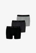 Puma EVERYDAY 3ER PACK - Trunks - black  grey
