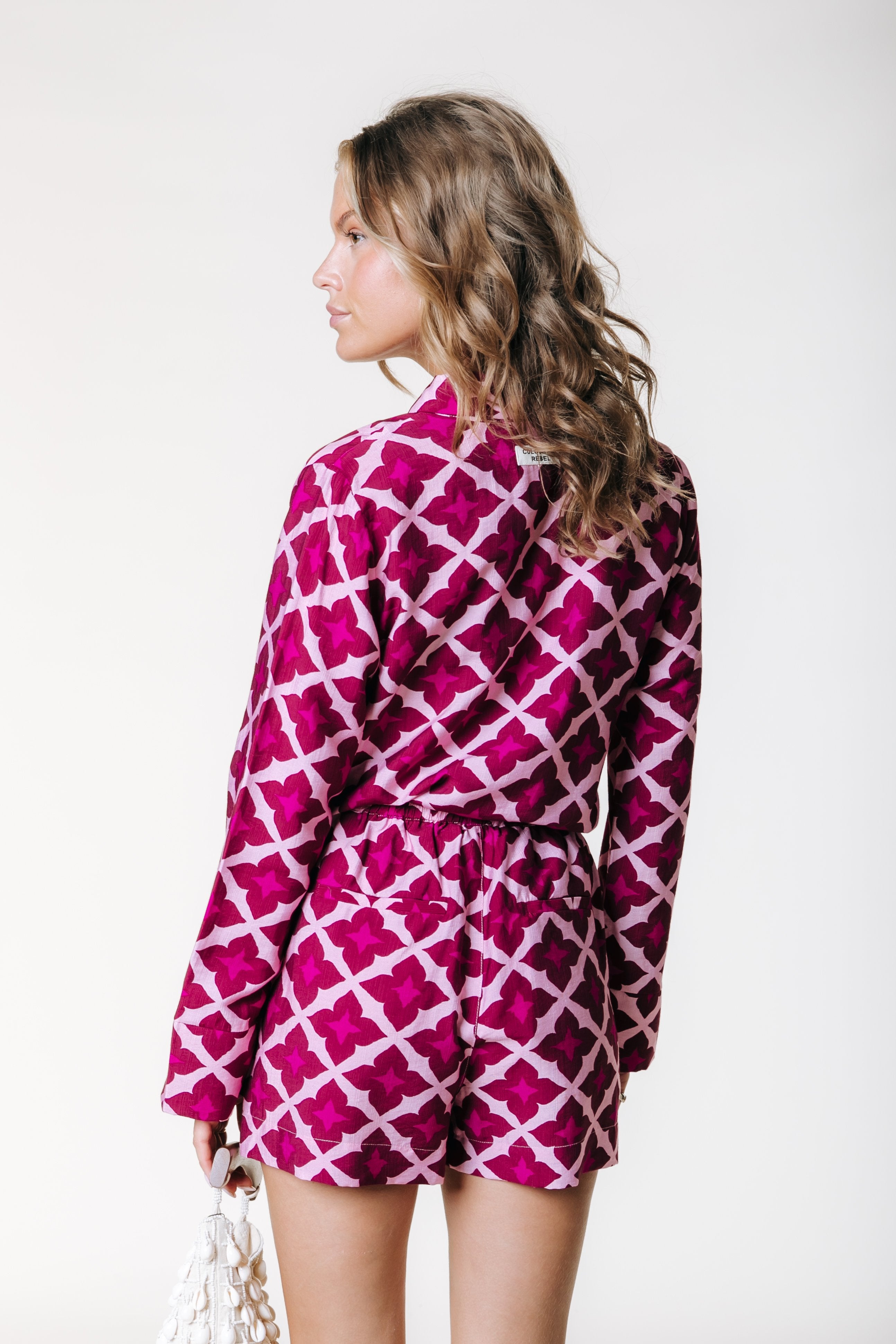 Colourful Rebel TIA GEO KIMONO SLEEVE