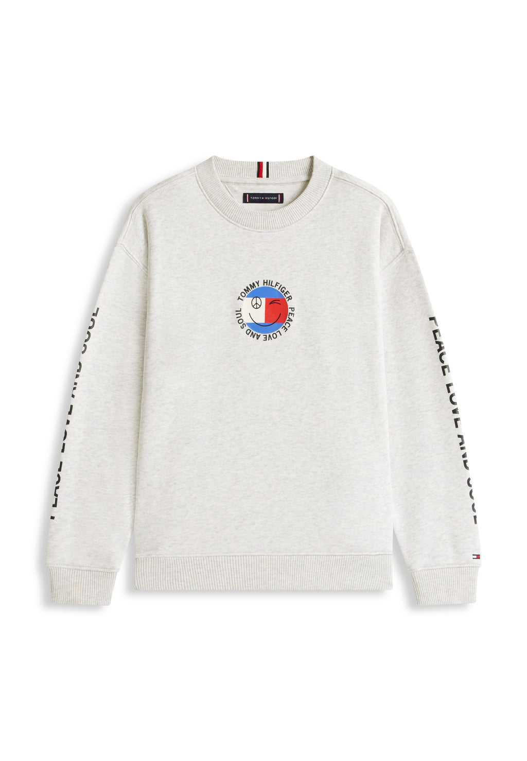 SMILEY FLAG BACK LOGO TERRY SWEATSHIRT Media 1