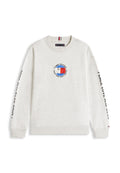 SMILEY FLAG BACK LOGO TERRY SWEATSHIRT Media 1