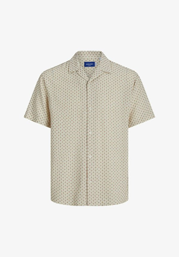Jack & Jones Resort Relaxed Fit - Shirt - antique white
