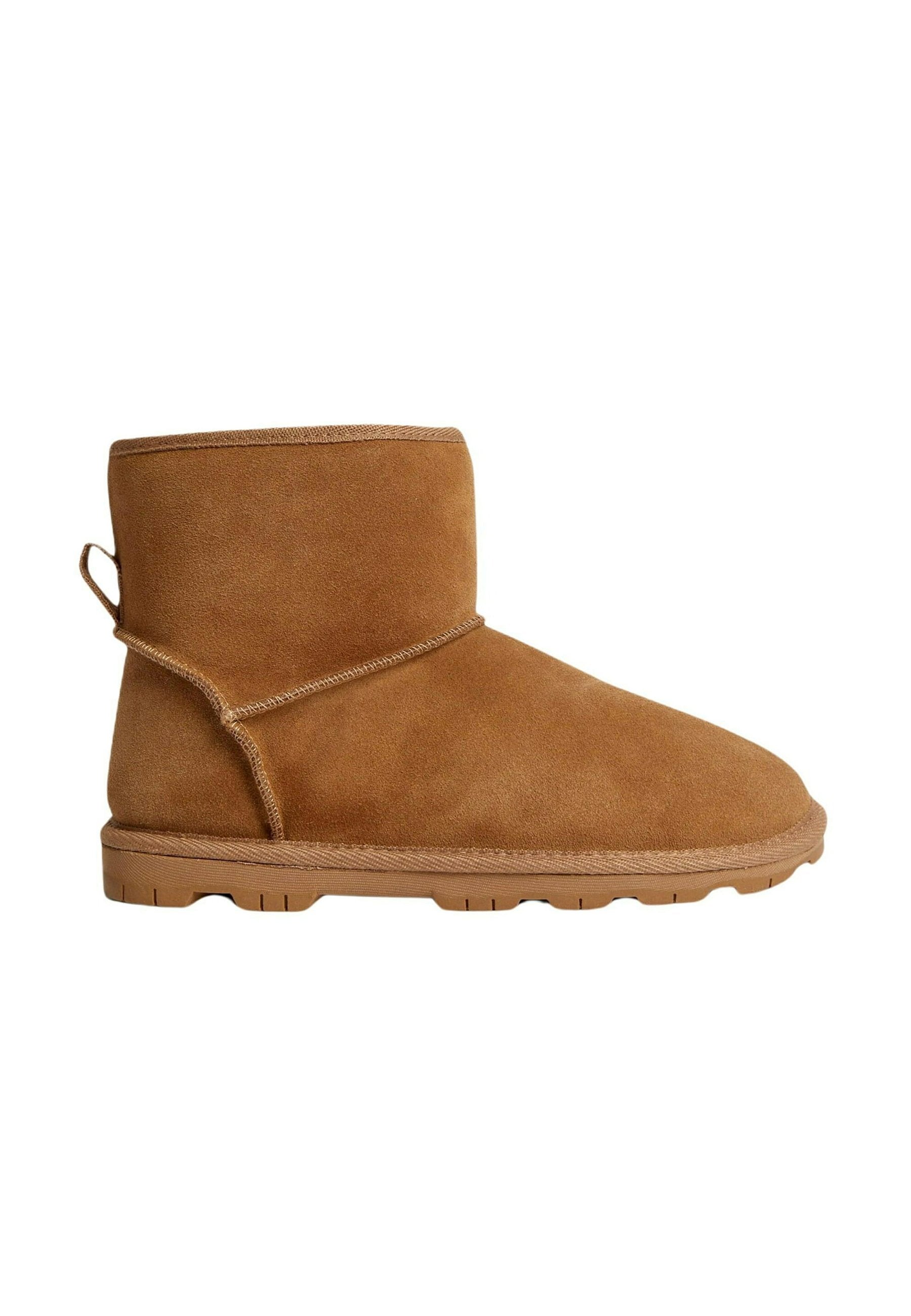 Marks & Spencer Suede Faux Fur Lined Slipper Boots