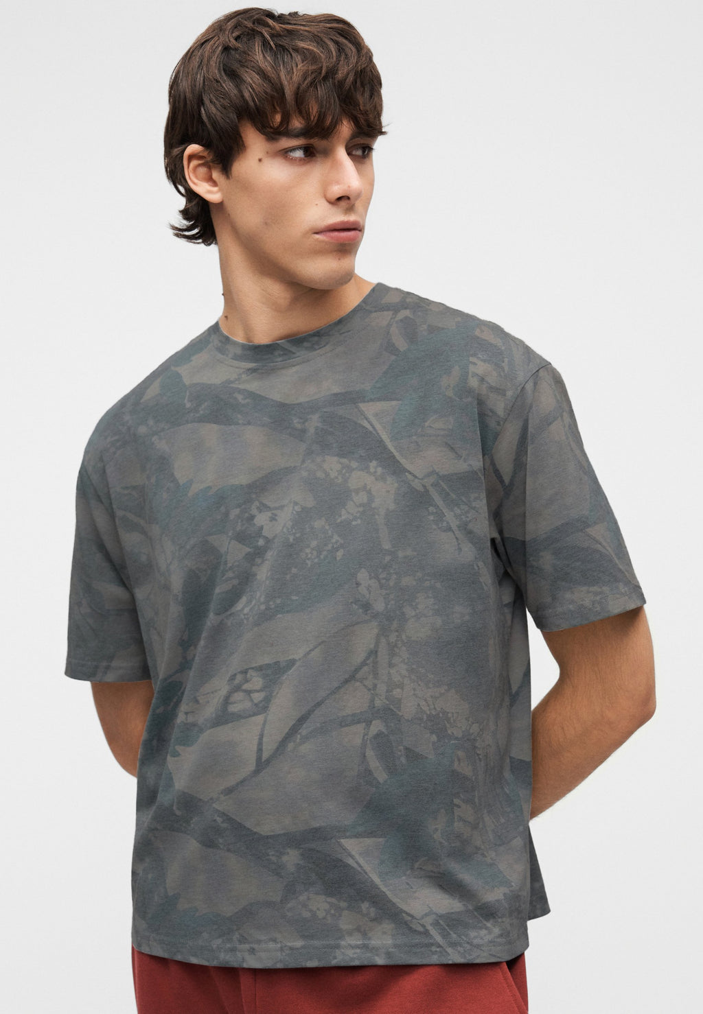 YOURTURN BOXY FIT CAMO