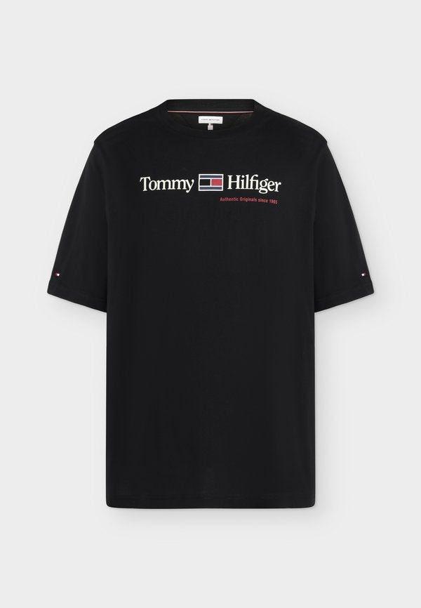 Tommy Hilfiger GRAPHIC TEE - Print T-shirt - black