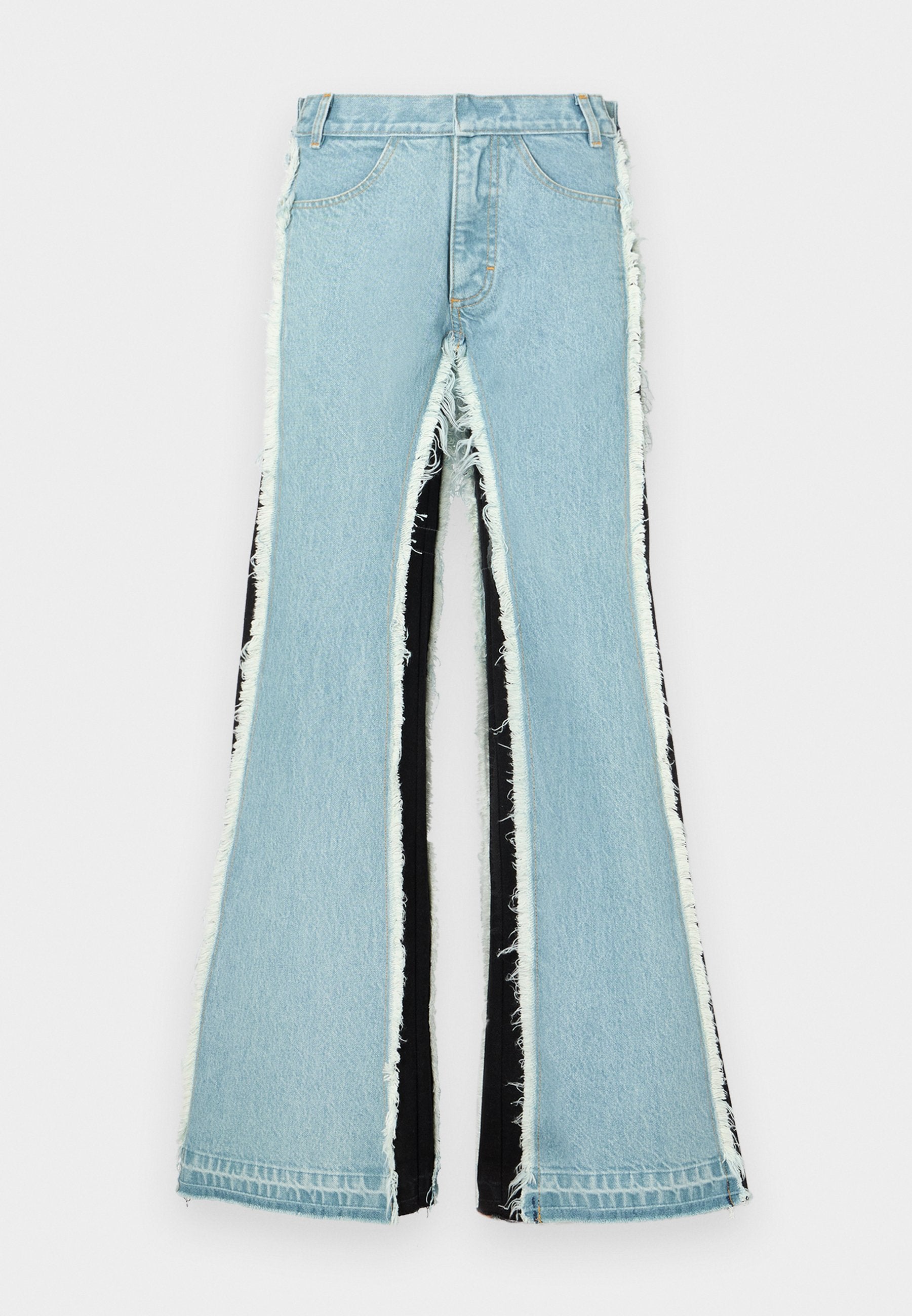 Ksenia Schnaider VINTAGE EFFECT WITH CONTRAST SIDE PANELS