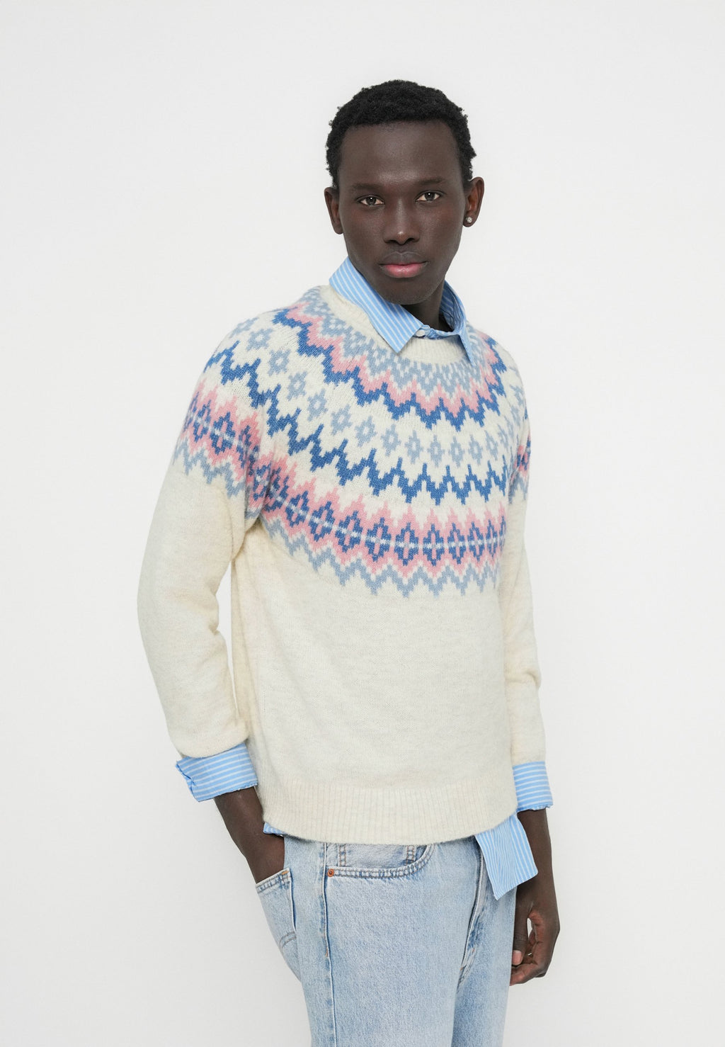 GAP YOKE CREW NECK