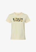 Levi's® THE PERFECT TEE - Print T-shirt - vanille/mehrfarbig