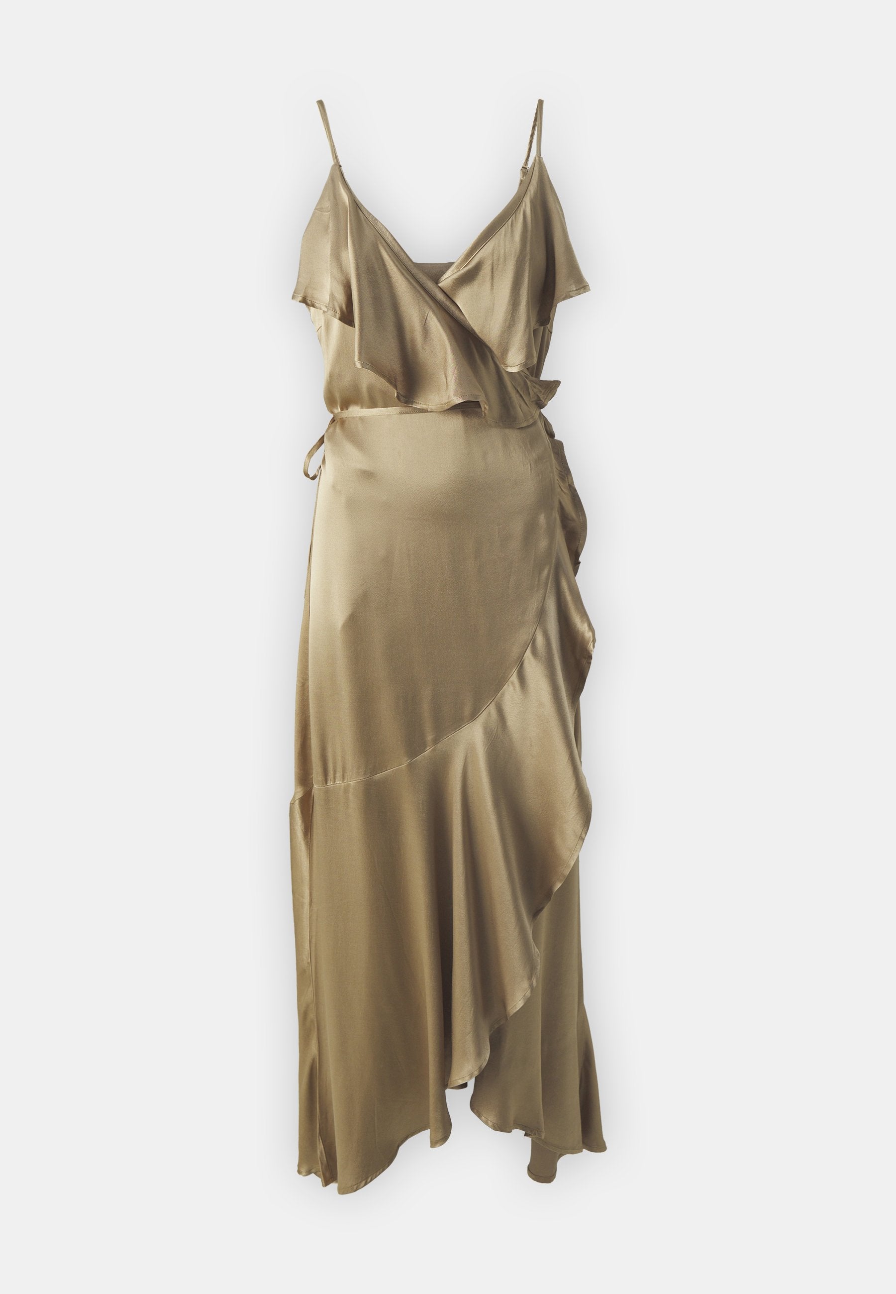 Rouge Edit VIWILLA WRAP MIDI DRESS