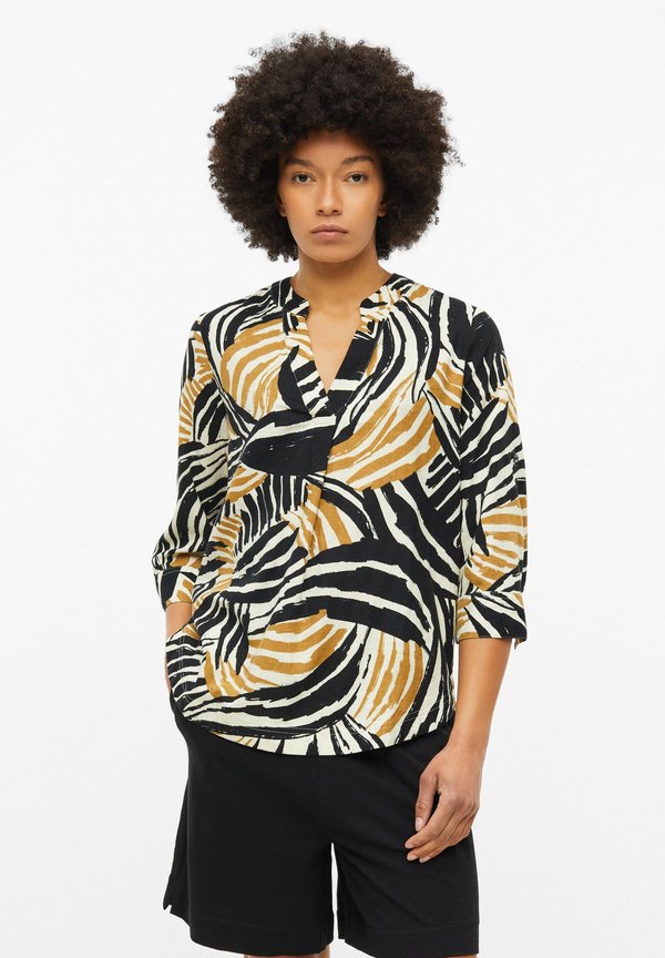 s.Oliver BLUSE - Blouse - sandstein