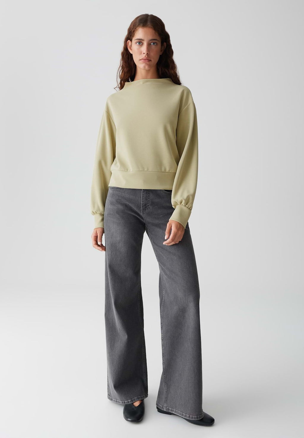 OPUS REGULAR FIT FUNNEL NECK
