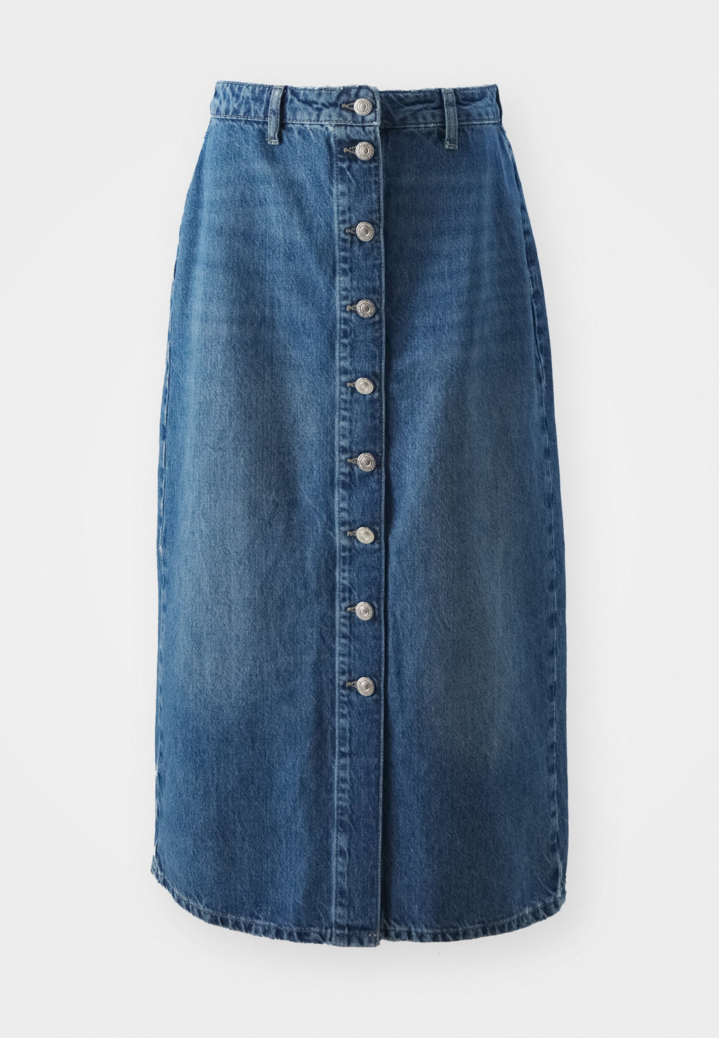 ONLY ONLCECE MIDI BUTTON SKIRT