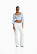 Bershka CROPPED LONG SLEEVE