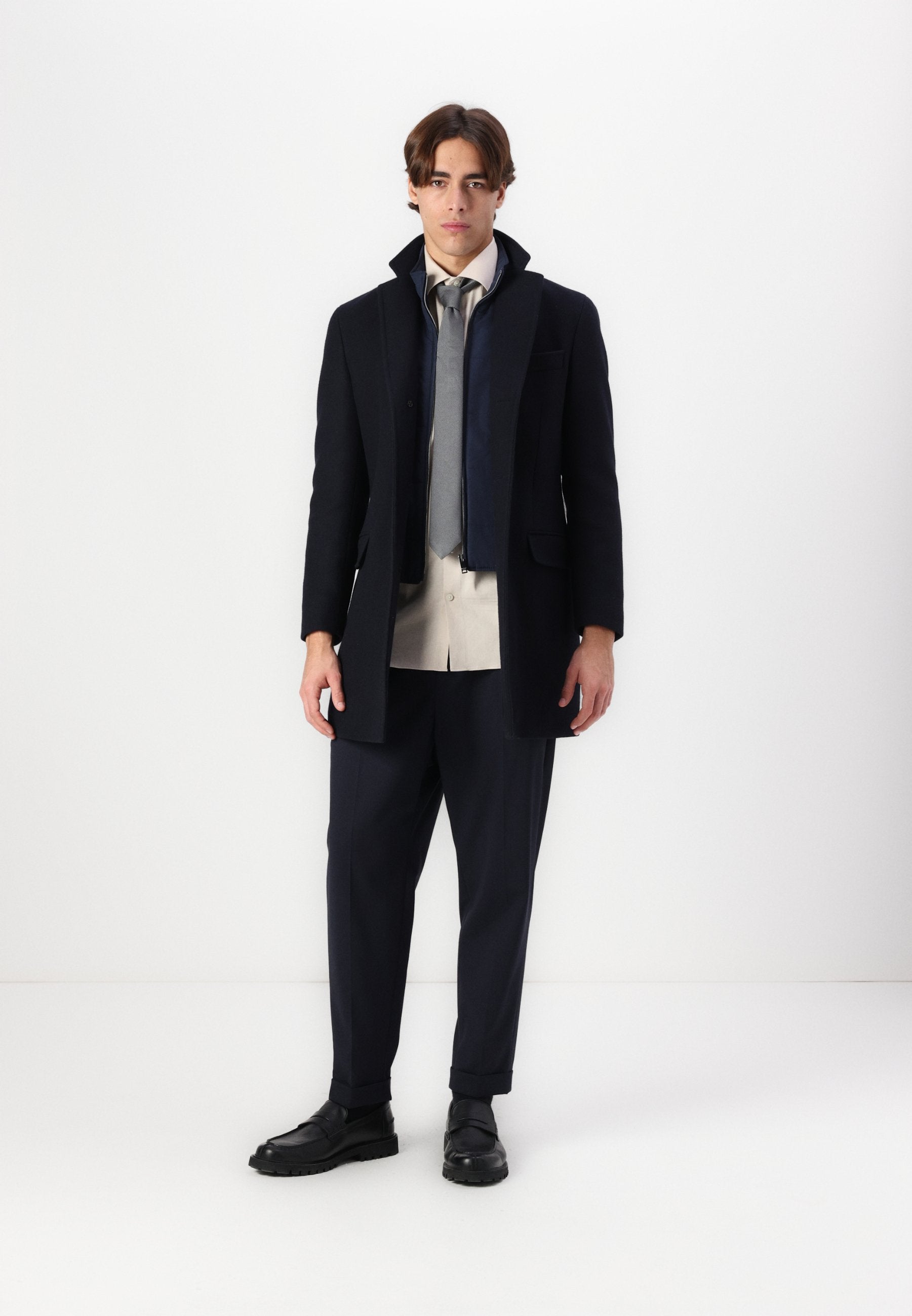 Hackett London CASH COAT WITH BIB