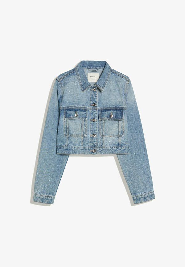 Bershka Denim jacket - light blue