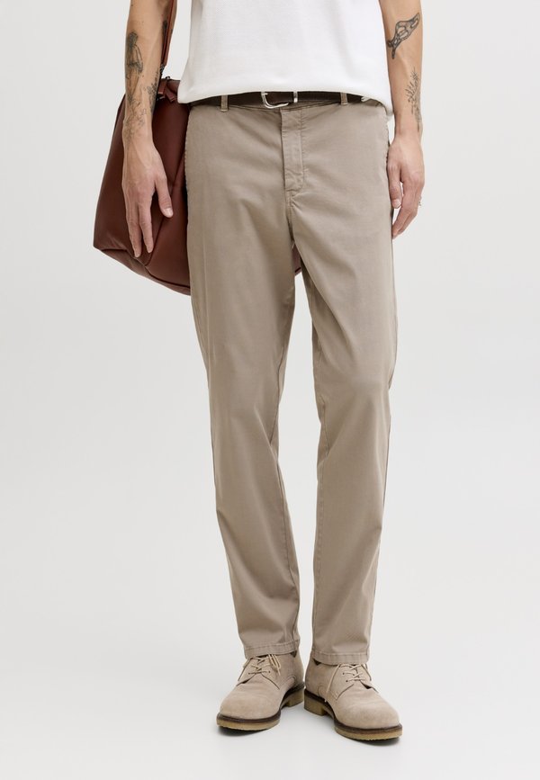 Jack & Jones JPSTOLLIE VANCE CHINO NOOS - Chinos - lemon pepper