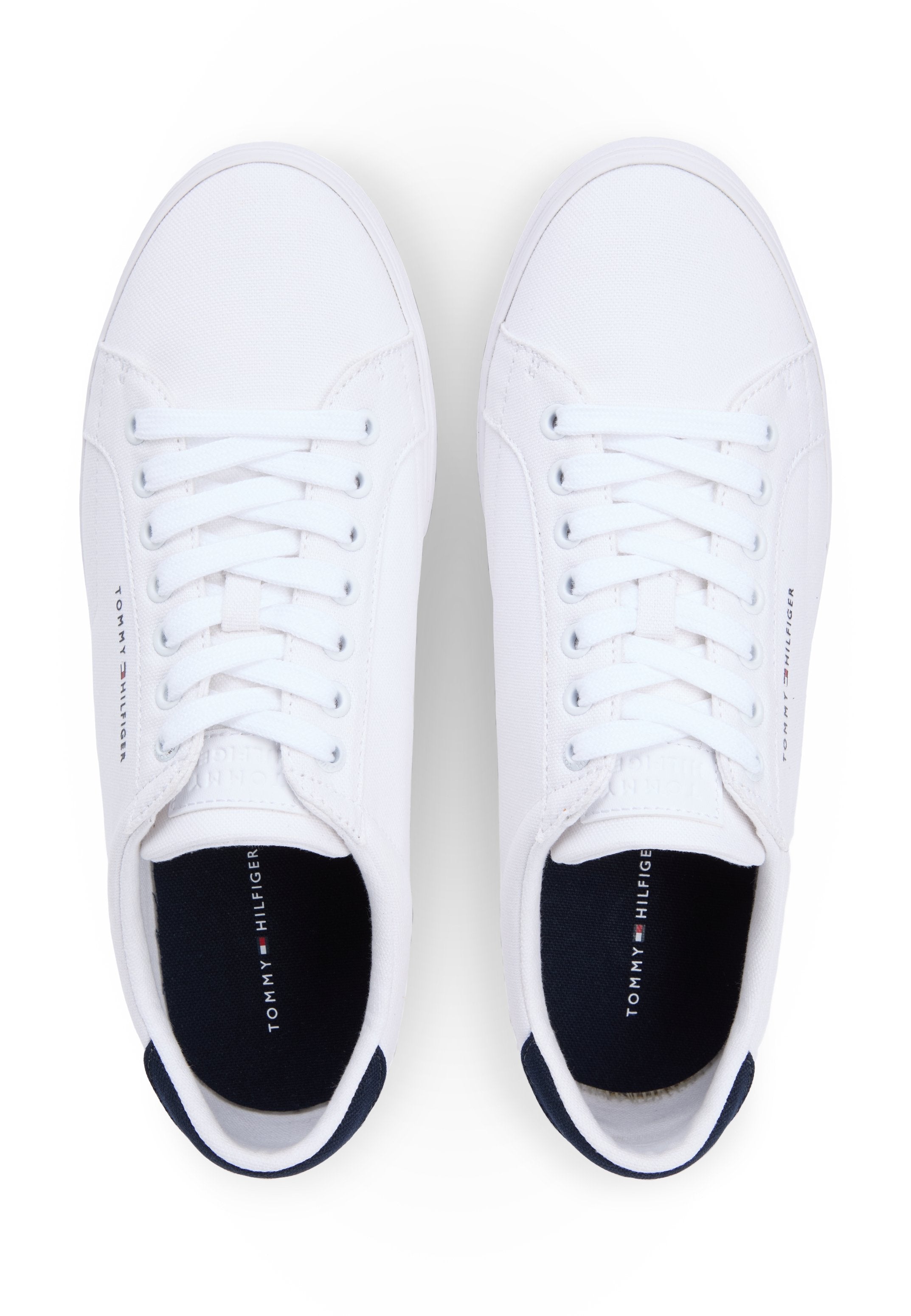 CANVAS EMBOSSED TRAINERS Media 4