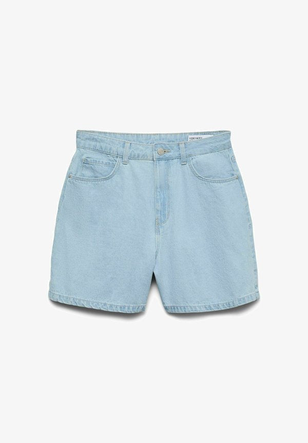 Vero Moda Denim VMKIRSA Denim - Denim shorts - light blue denim