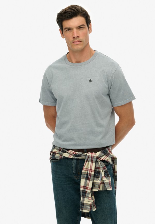 Superdry & Co Basic T-shirt - washed denim