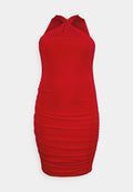 WAL G CURVE MISSY KNOT MIDI PLUS SIZE