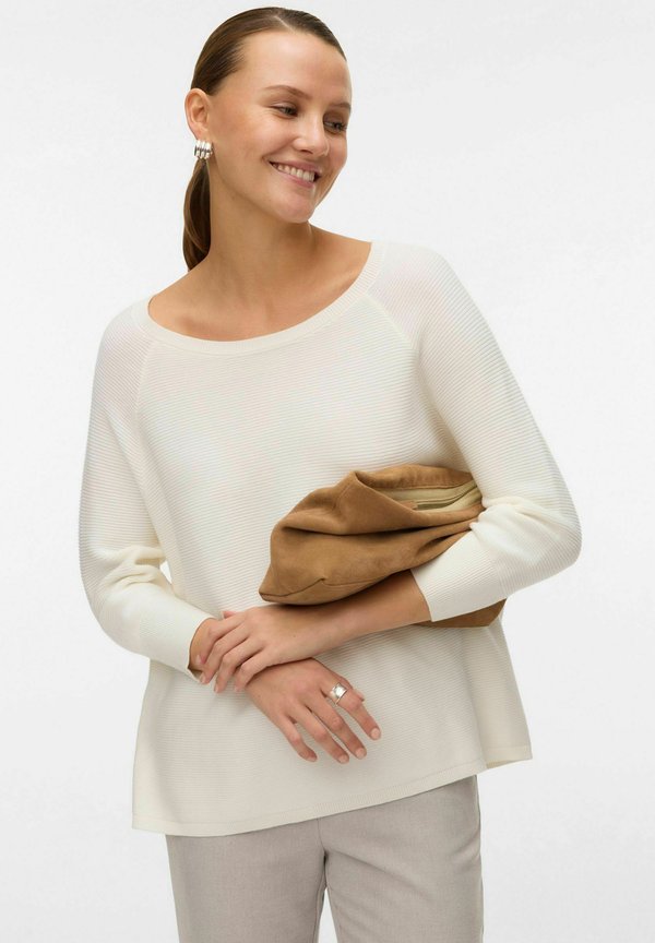 Vero Moda Knitted VMNEW Knitted - Jumper - snow white